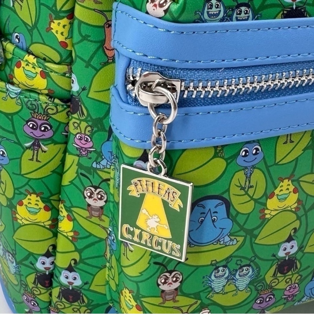Loungefly Pixar Disney A Bug's Life Mini Backpack Bag NWT - Picture 6 of 8